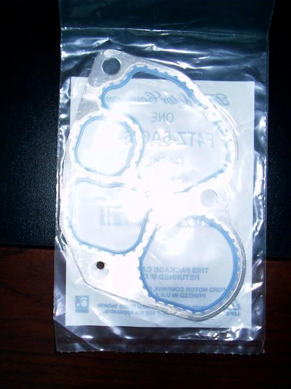 oil cooler adapter to block gasket