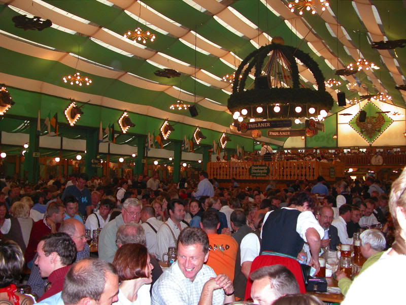 Paulaner Tent Interior