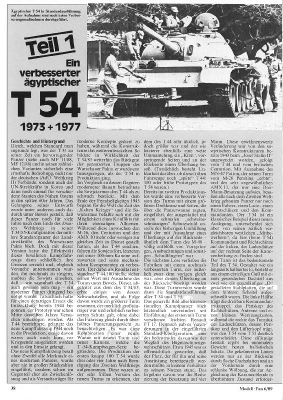 T-54 Egyptian Part 1 (V.Barbic-Model lFan-June 89)-1