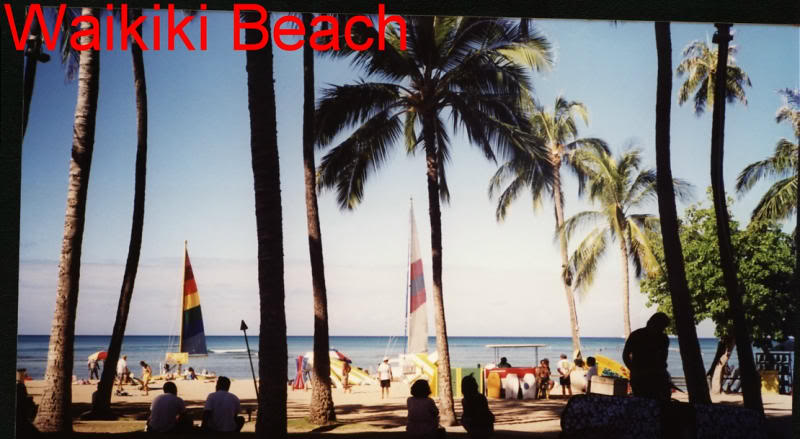 Un angolino di Waikiki Beach
