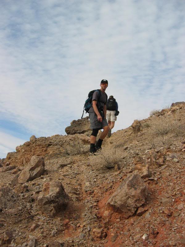 Steve and Calhiker ahead