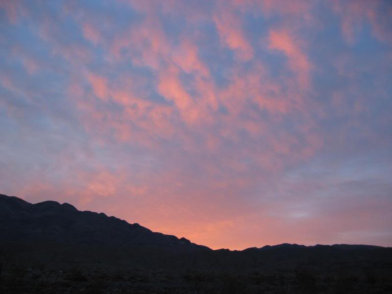 Sunrise from Emigrant Pass Campground (5,318'). Steve ...
